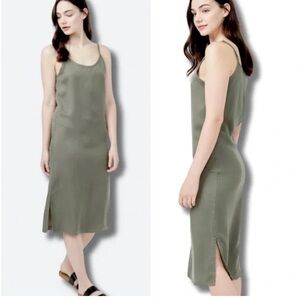 NWT 100% Tencel, Agave Green, 10 Tree slip Dress, Never Worn.
